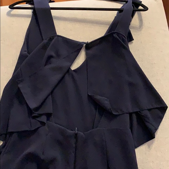 Navy blue short overall - Picture 2 of 5